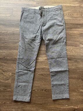 J.Crew Men’s Gray Wool Blend Dress Pants 32x30